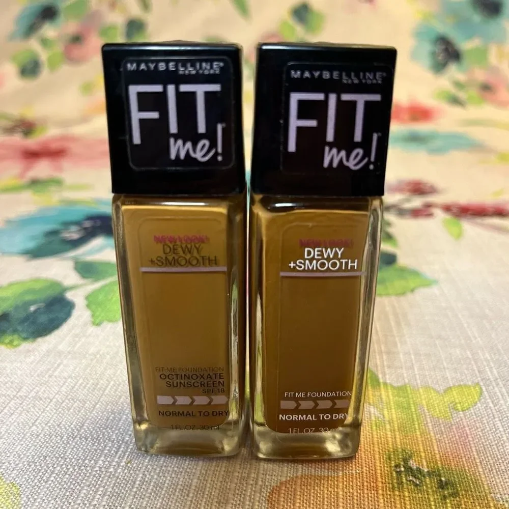 Lot of 3 360 Mocha Maybelline Fit Me Dewy + Smooth Foundation